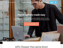 Tablet Screenshot of parcelbright.com